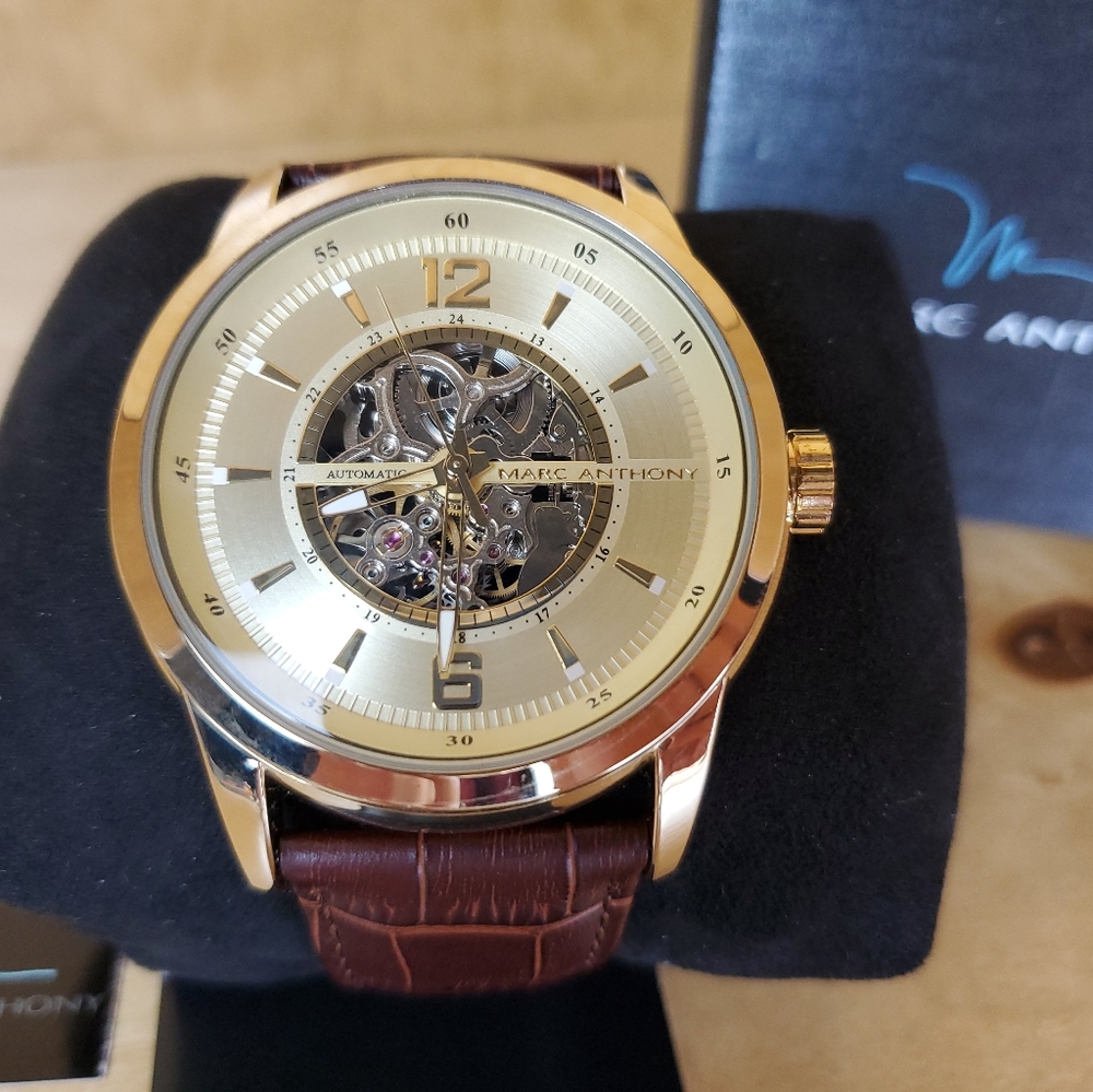 Marc Anthony FMDMA540 Men Baldwyn Leather Automati